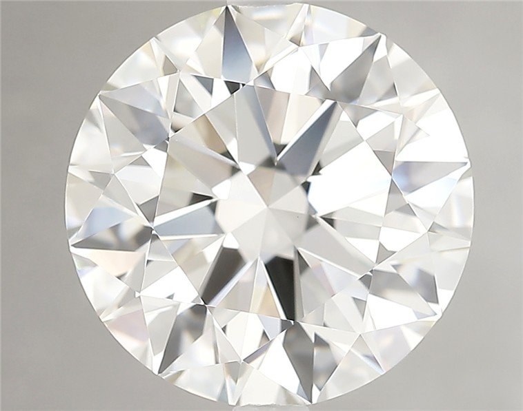 5.01ct K VS1 Rare Carat Ideal Cut Round Diamond