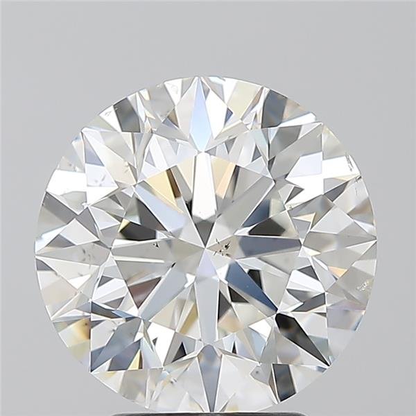 3.51ct H SI2 Excellent Cut Round Diamond