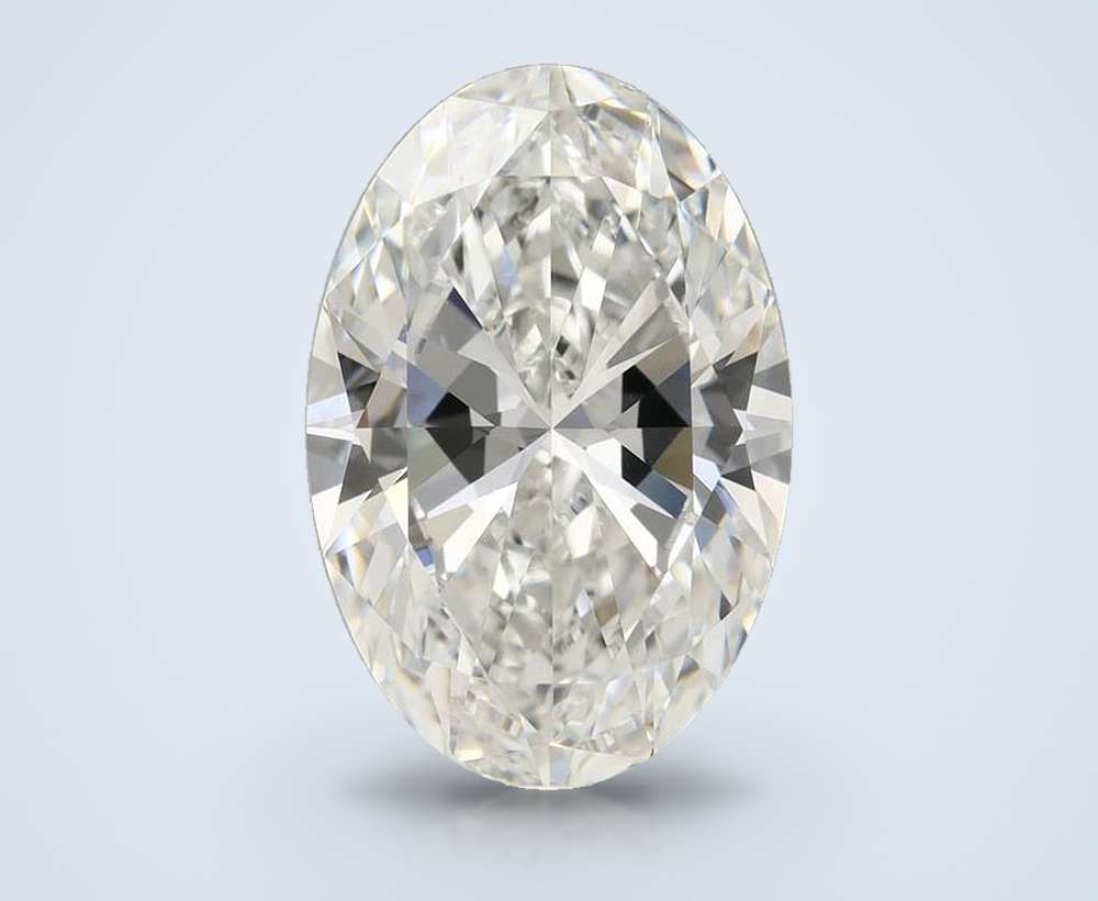 3.99 Carat Oval Lab Diamond