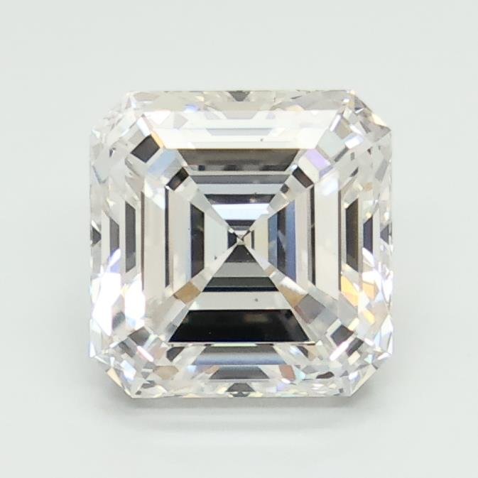 2.03ct F VS1 Rare Carat Ideal Cut Asscher Lab Grown Diamond