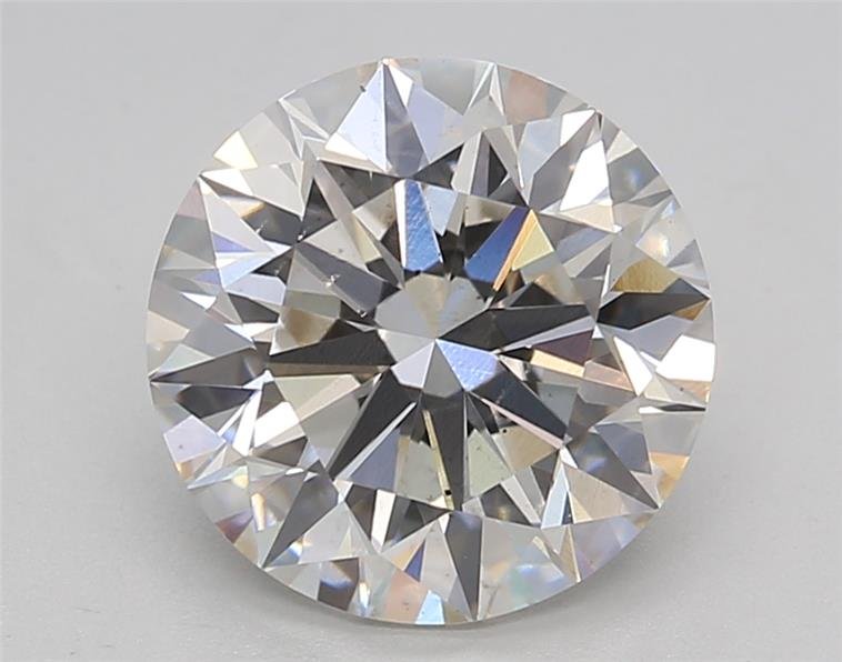 3.20ct H VS2 Rare Carat Ideal Cut Round Lab Grown Diamond