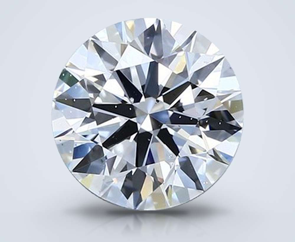 3.33 Carat Round Natural Diamond