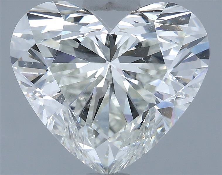 2.21ct I SI1 Rare Carat Ideal Cut Heart Diamond