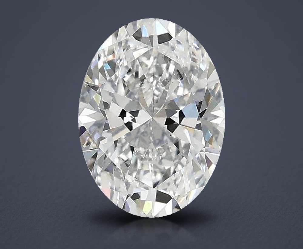 1.00 Carat Oval Lab Diamond