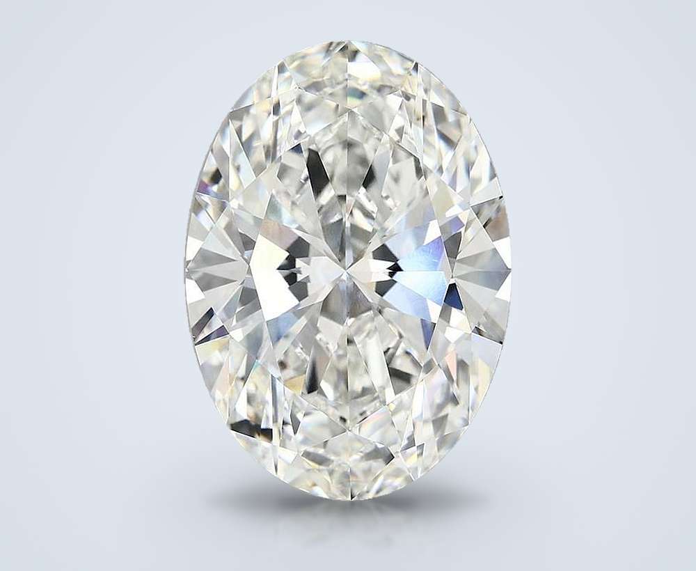 10.08 Carat Oval Lab Diamond