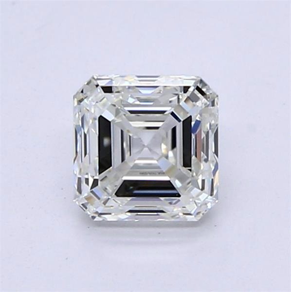 0.91ct H VVS2 Very Good Cut Asscher Diamond