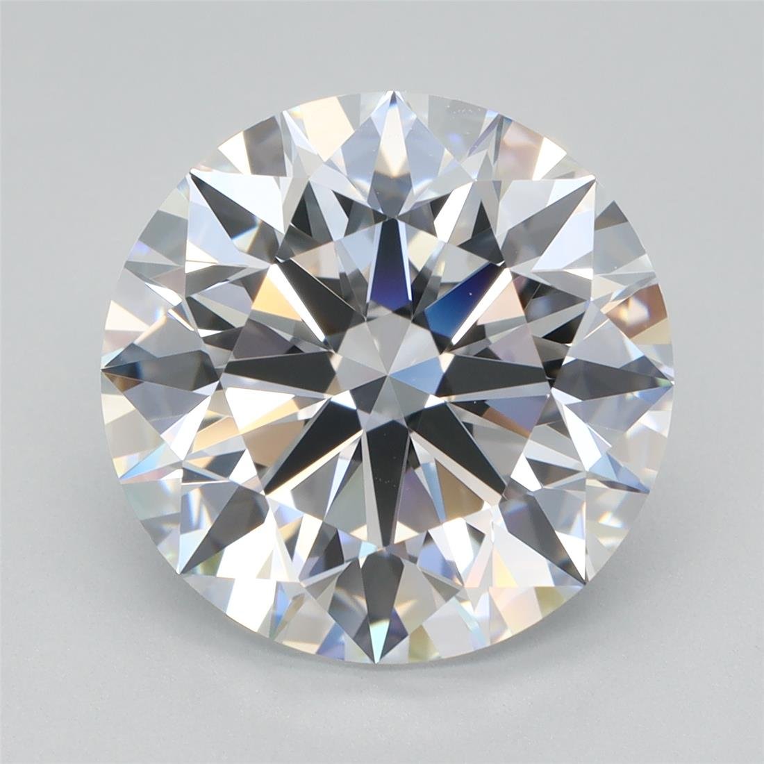 4.67ct D VVS1 Rare Carat Ideal Cut Round Lab Grown Diamond