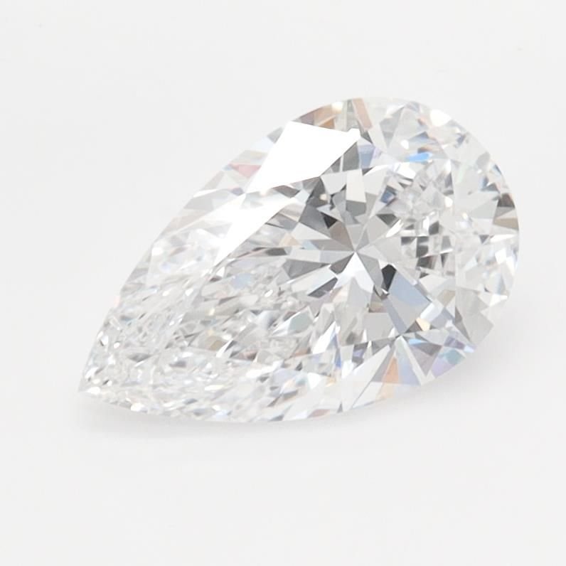 1.07ct D VVS1 Rare Carat Ideal Cut Pear Lab Grown Diamond