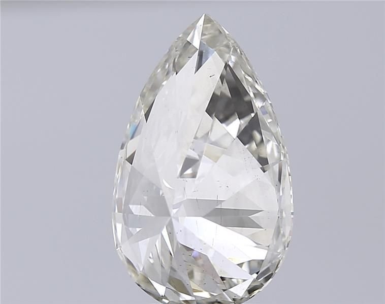 5.07ct I VS2 Rare Carat Ideal Cut Pear Lab Grown Diamond