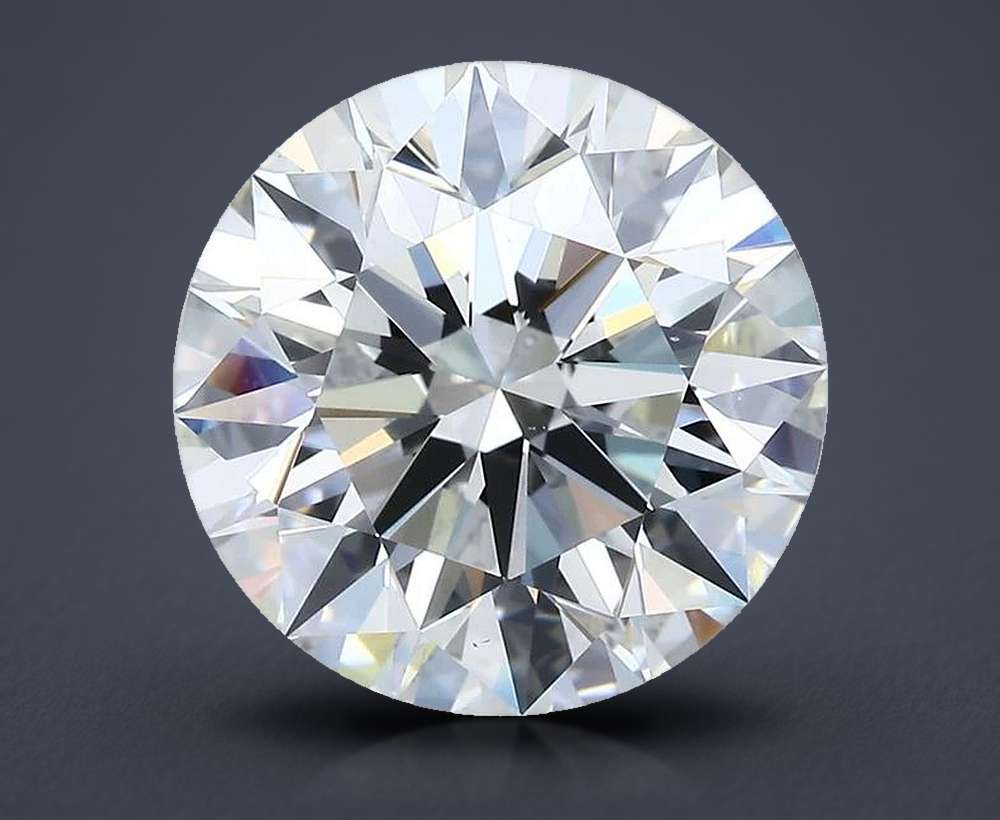5.91 Carat Round Natural Diamond