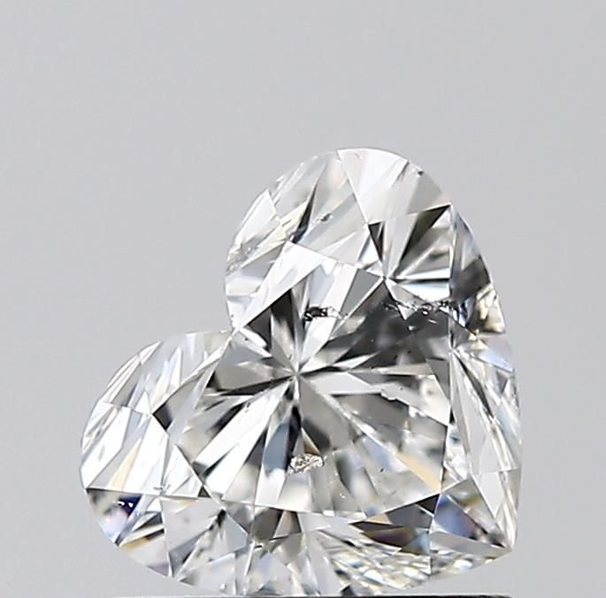 1.00ct F SI2 Rare Carat Ideal Cut Heart Diamond