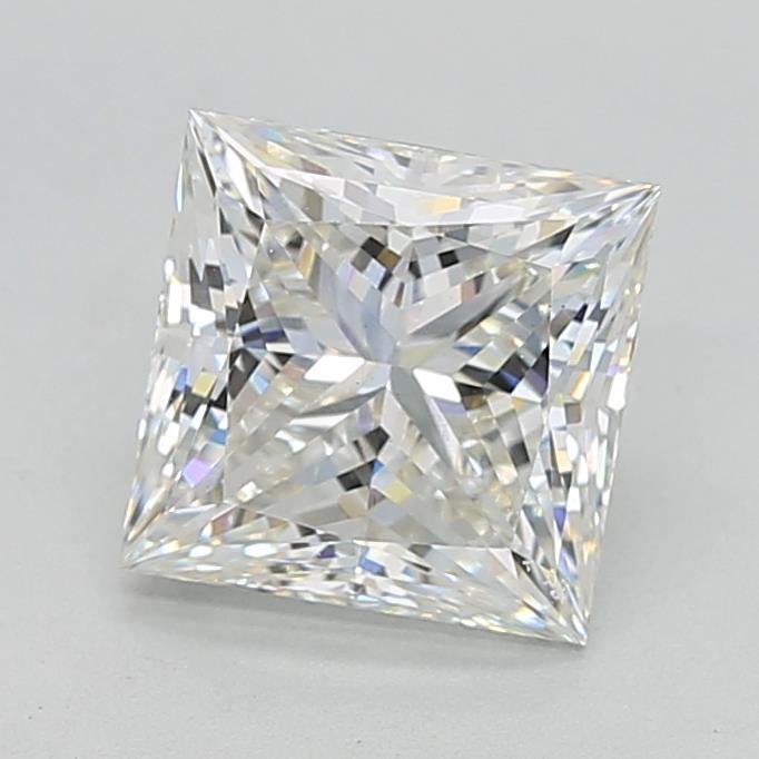 3.03ct G VS1 Rare Carat Ideal Cut Princess Lab Grown Diamond