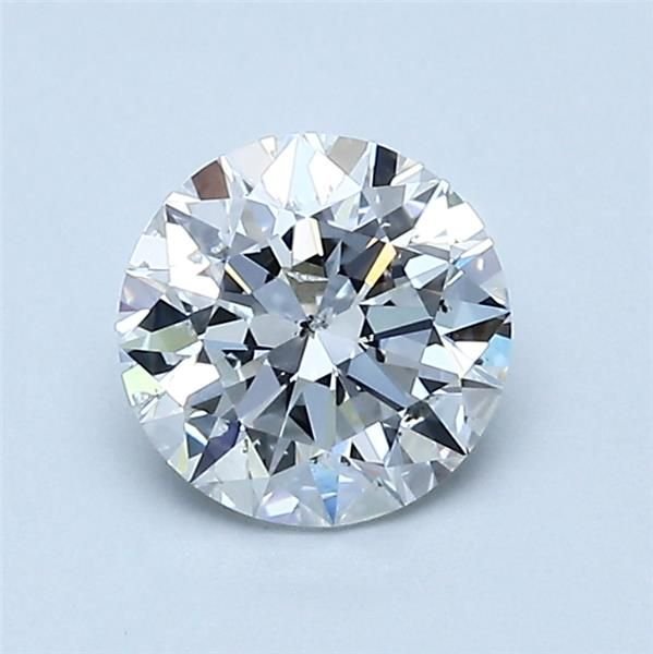 1.00ct E SI2 Rare Carat Ideal Cut Round Diamond