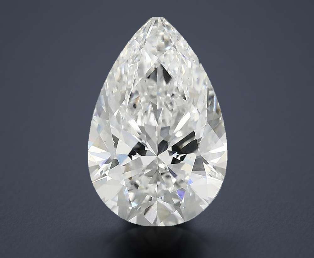 3.10 Carat Pear Lab Diamond