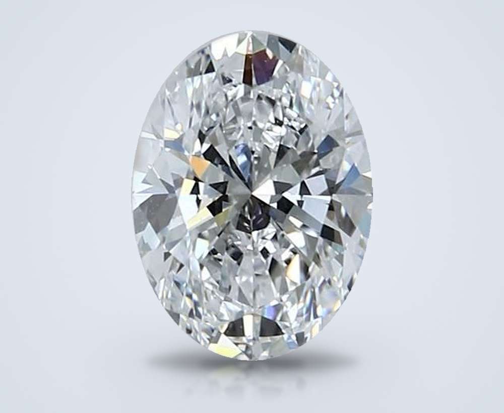 2.04 Carat Oval Lab Diamond