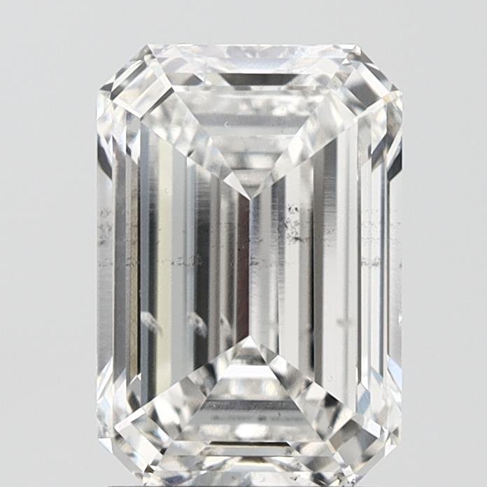 2.34ct G SI1 Very Good Cut Emerald Lab Grown Diamond