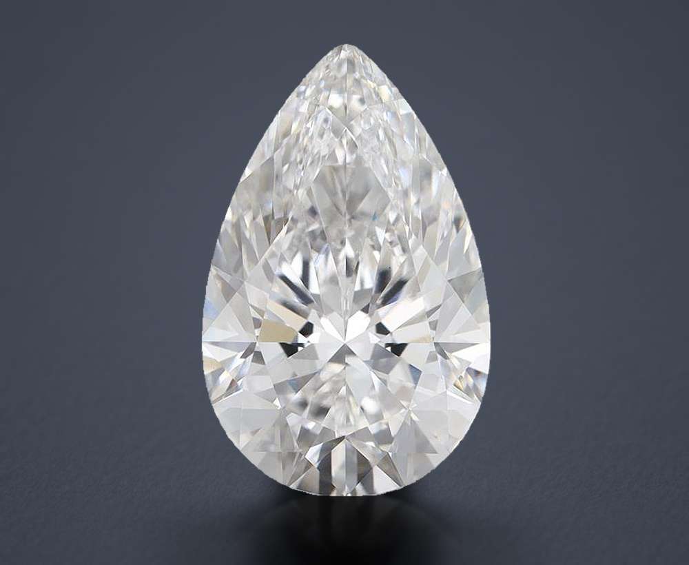 7.20 Carat Pear Lab Diamond