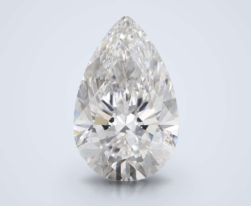 7.20 Carat Pear Lab Diamond