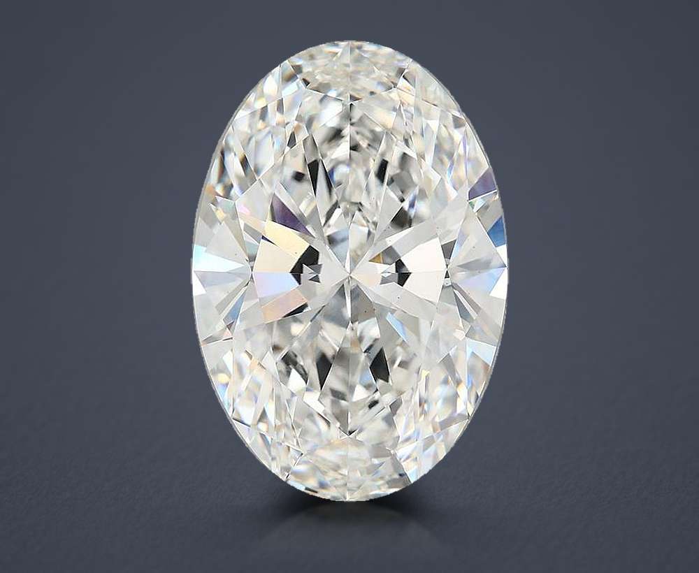 9.40 Carat Oval Lab Diamond
