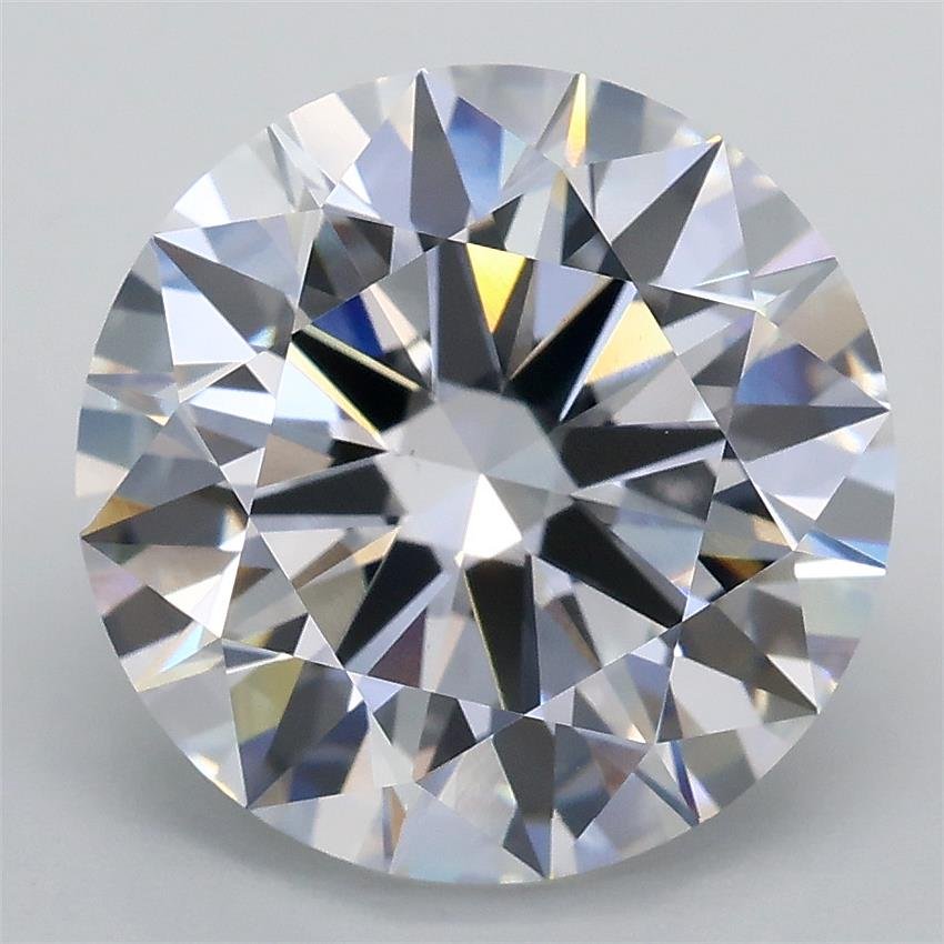 4.32ct D VS1 Rare Carat Ideal Cut Round Lab Grown Diamond