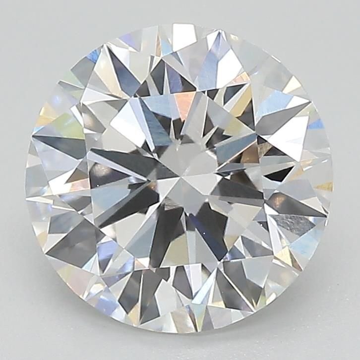 2.57ct F VS1 Excellent Cut Round Lab Grown Diamond