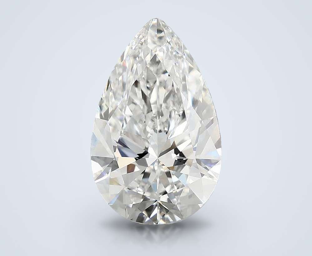 3.00 Carat Pear Lab Diamond