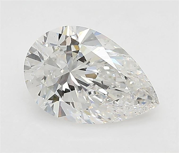 2.02ct F VS1 Rare Carat Ideal Cut Pear Lab Grown Diamond