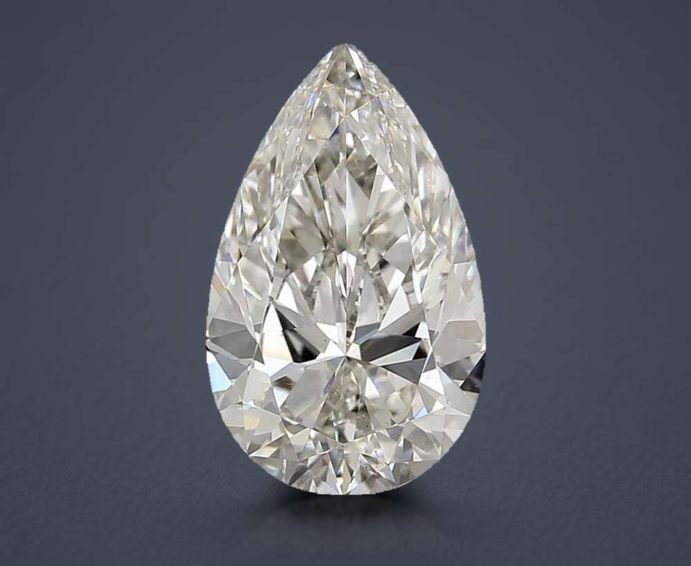 4.34 Carat Pear Lab Diamond