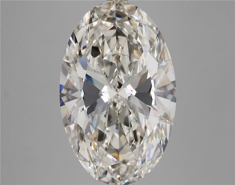 7.33ct H VS1 Rare Carat Ideal Cut Oval Lab Grown Diamond