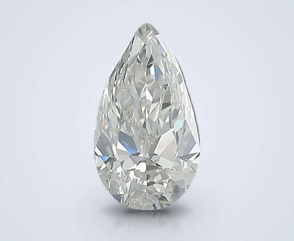 0.50 Carat Pear Natural Diamond