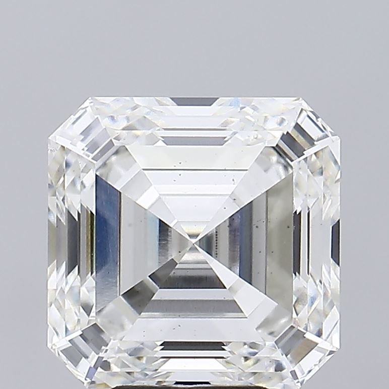 6.05ct G VS2 Excellent Cut Asscher Lab Grown Diamond