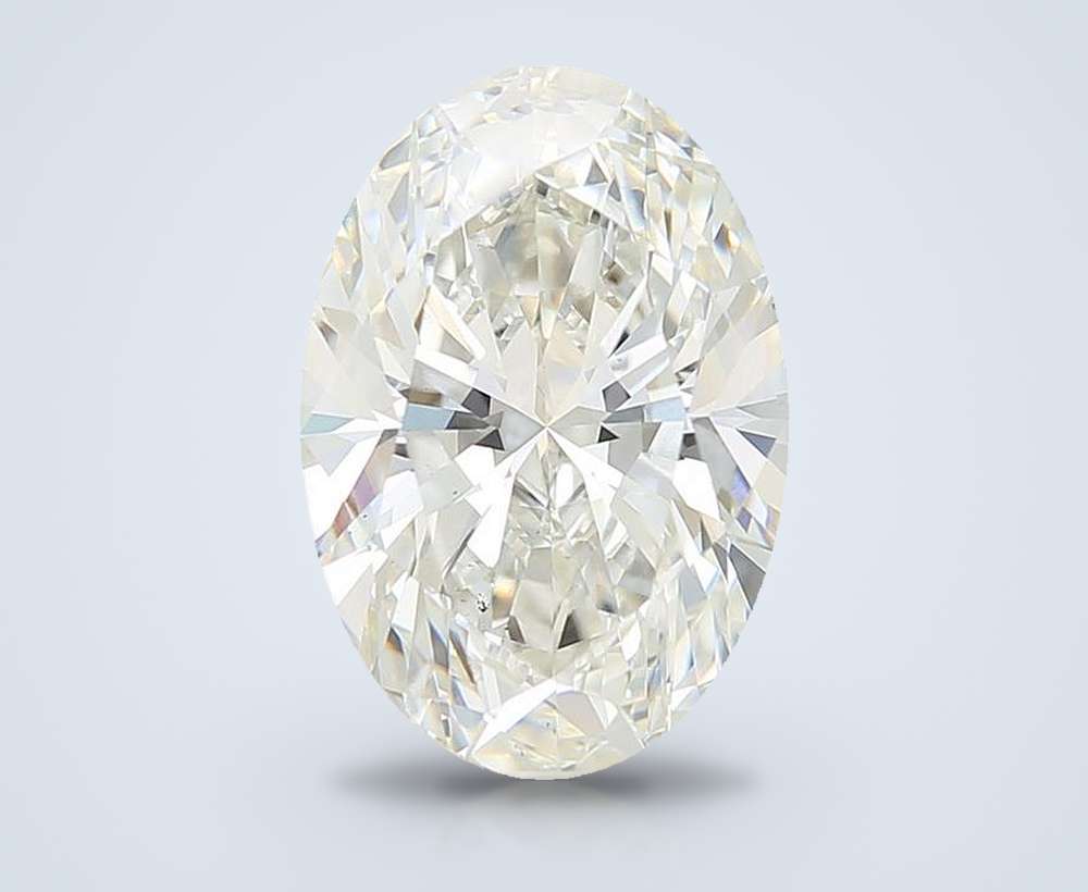 6.11 Carat Oval Lab Diamond