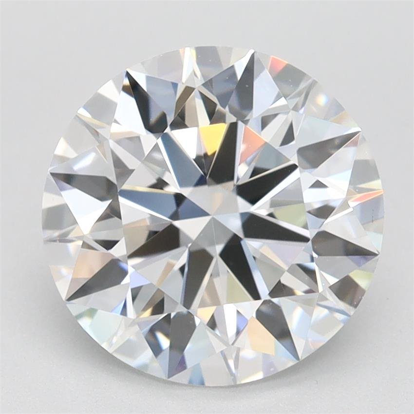 2.50ct D FL Rare Carat Ideal Cut Round Lab Grown Diamond