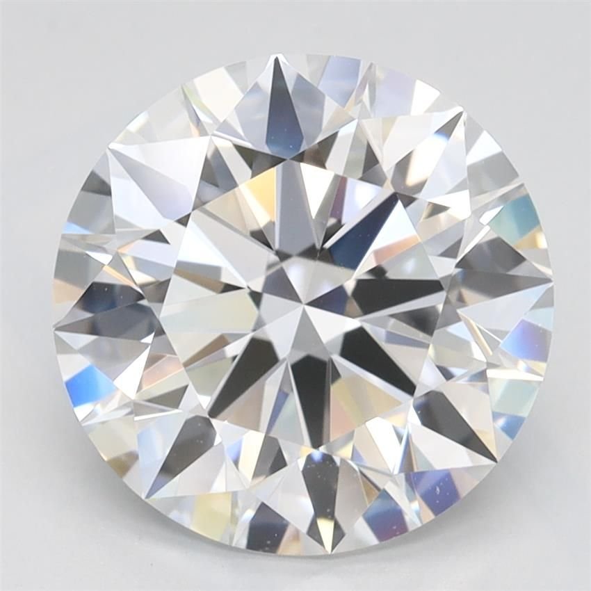 3.12ct D IF Rare Carat Ideal Cut Round Lab Grown Diamond