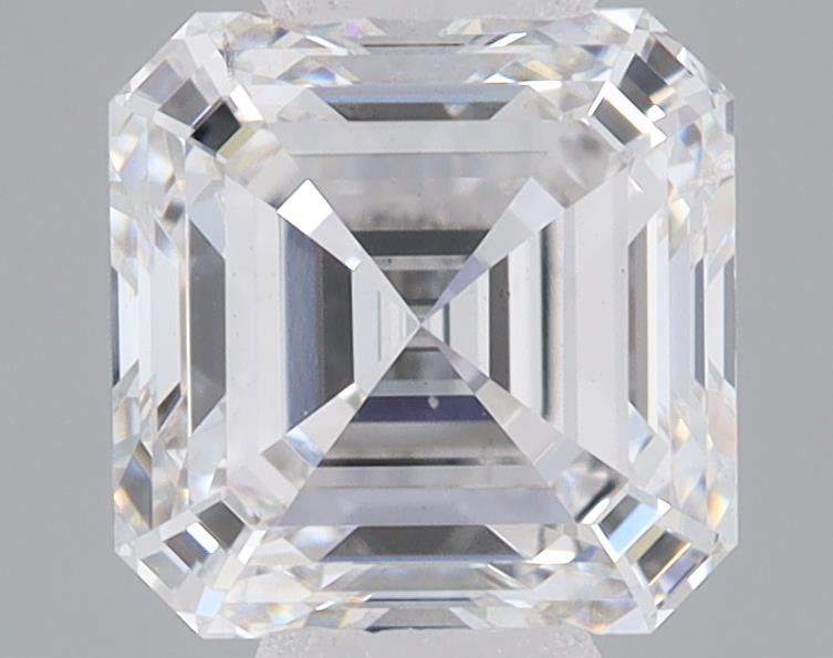 1.50ct E SI1 Rare Carat Ideal Cut Asscher Lab Grown Diamond