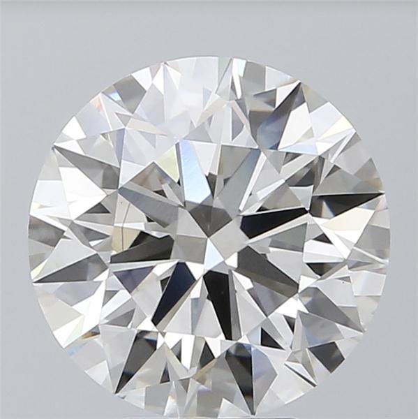 5.13ct H VS2 Rare Carat Ideal Cut Round Lab Grown Diamond