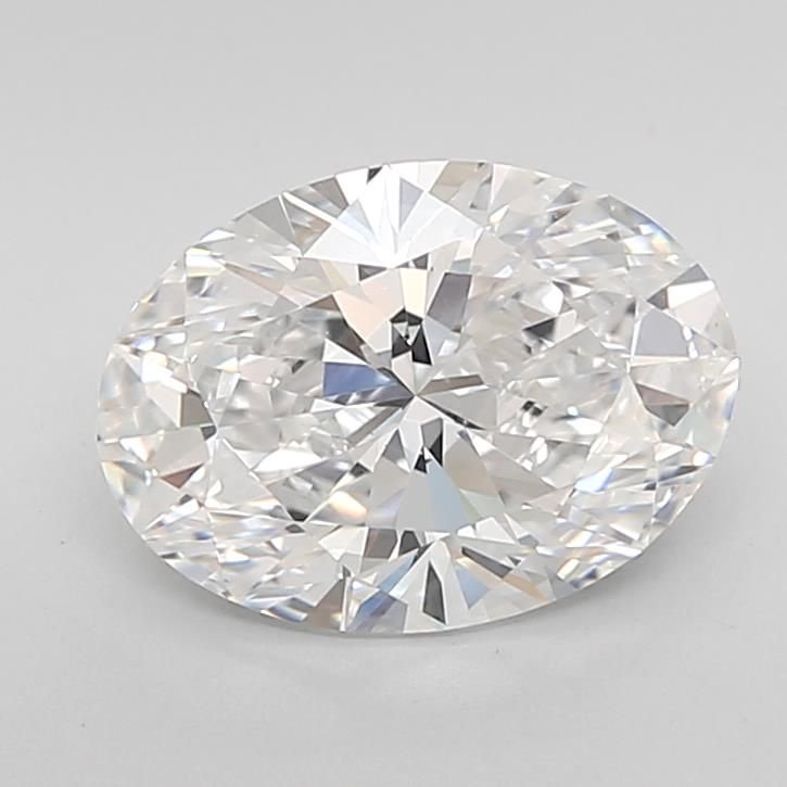 2.51ct E VS1 Rare Carat Ideal Cut Oval Lab Grown Diamond