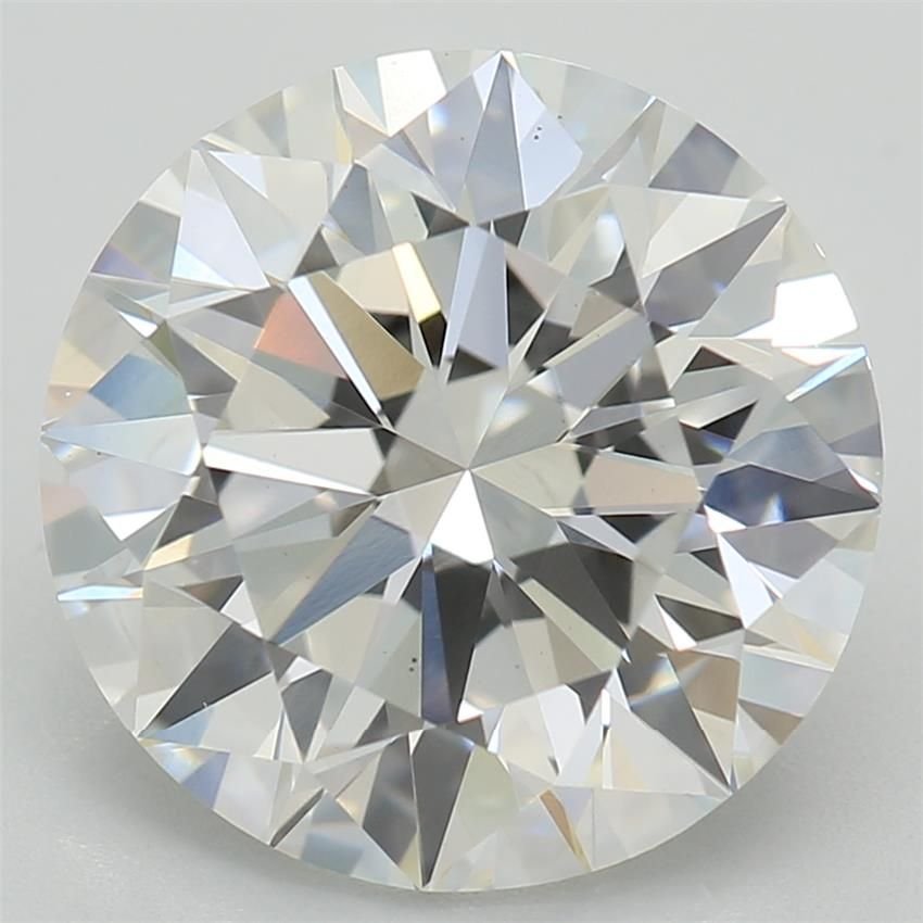 2.87ct F VS2 Rare Carat Ideal Cut Round Lab Grown Diamond