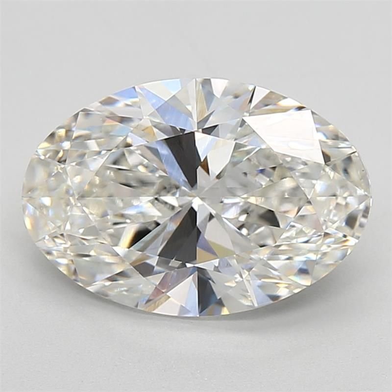 3.50ct G VS1 Rare Carat Ideal Cut Oval Lab Grown Diamond