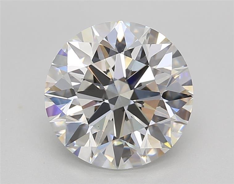 2.62ct F VS1 Rare Carat Ideal Cut Round Lab Grown Diamond