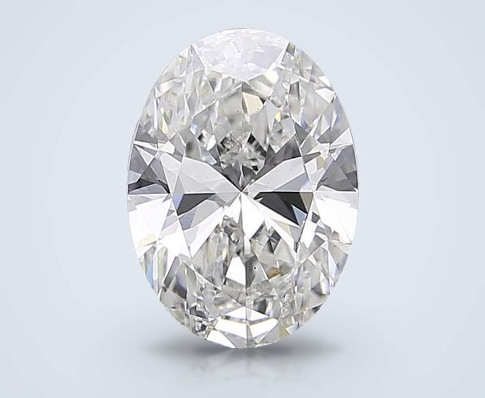 2.00 Carat Oval Lab Diamond
