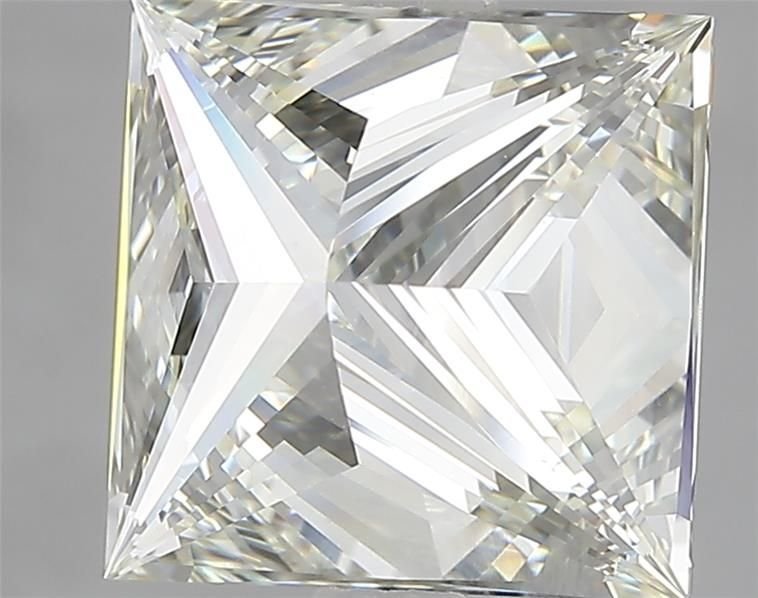 5.02ct K VS1 Rare Carat Ideal Cut Princess Diamond