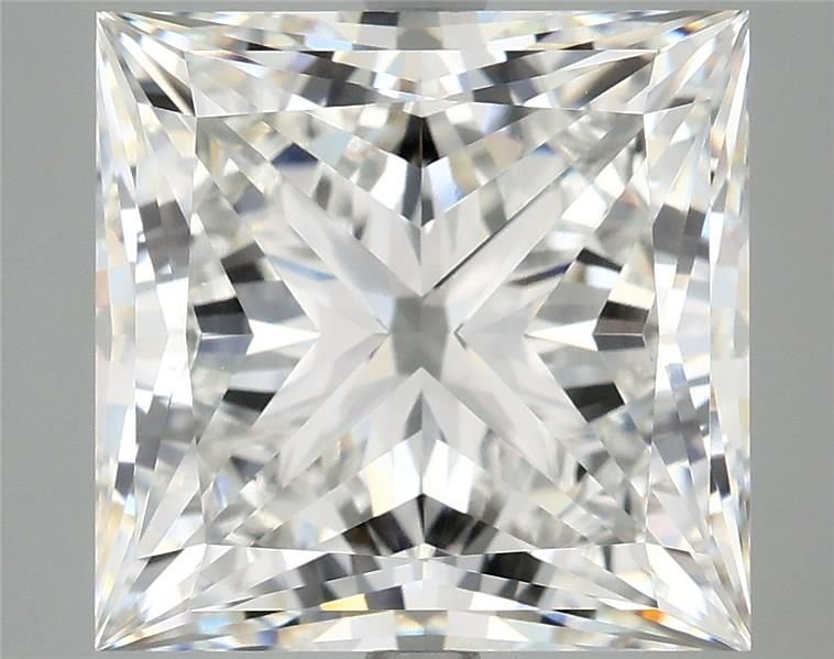 8.15ct E VVS2 Rare Carat Ideal Cut Princess Lab Grown Diamond