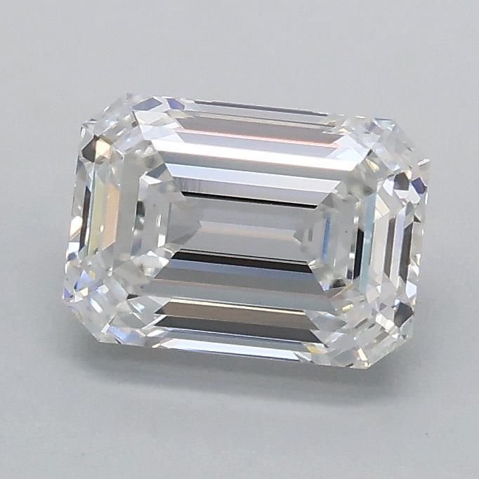 1.00ct E VVS2 Rare Carat Ideal Cut Emerald Lab Grown Diamond