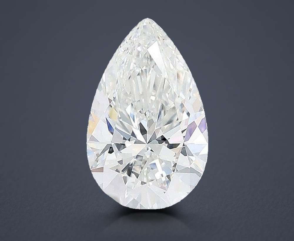 1.56 Carat Pear Lab Diamond