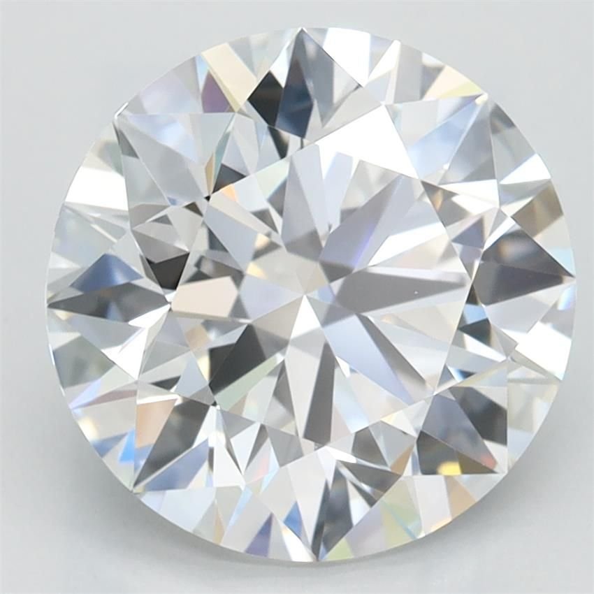 3.26ct D IF Rare Carat Ideal Cut Round Lab Grown Diamond