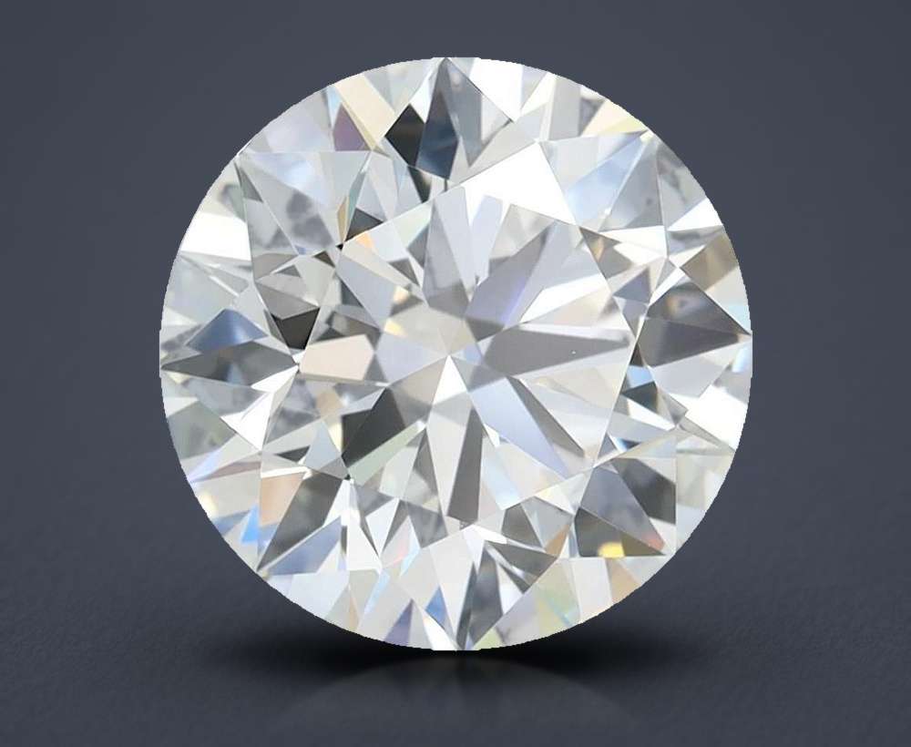 3.26 Carat Round Lab Diamond