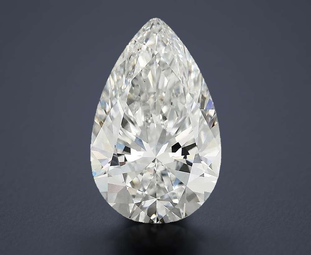 2.70 Carat Pear Lab Diamond