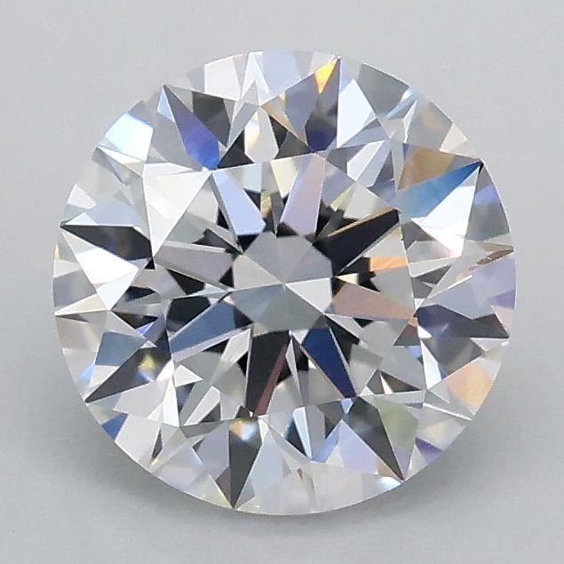 1.26ct D VVS2 Rare Carat Ideal Cut Round Lab Grown Diamond