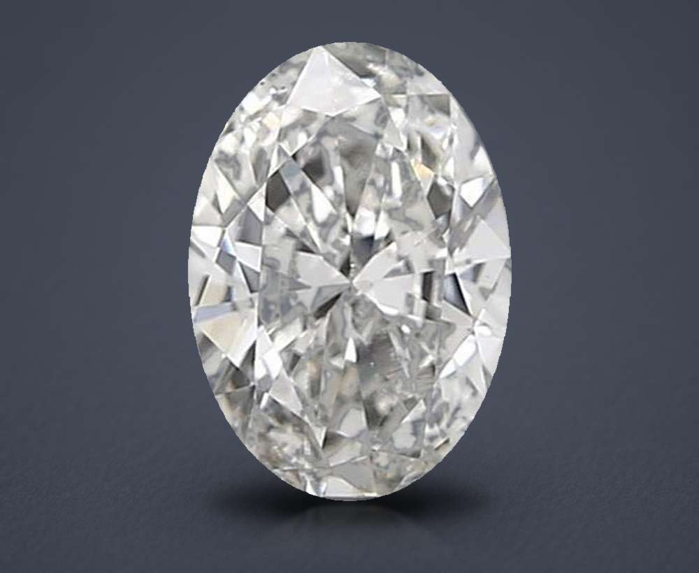 0.56 Carat Oval Lab Diamond